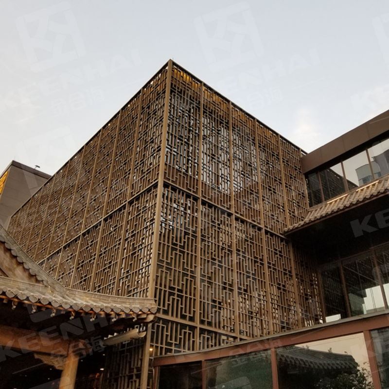 Aluminum Carved Flower Screen Outer Screen