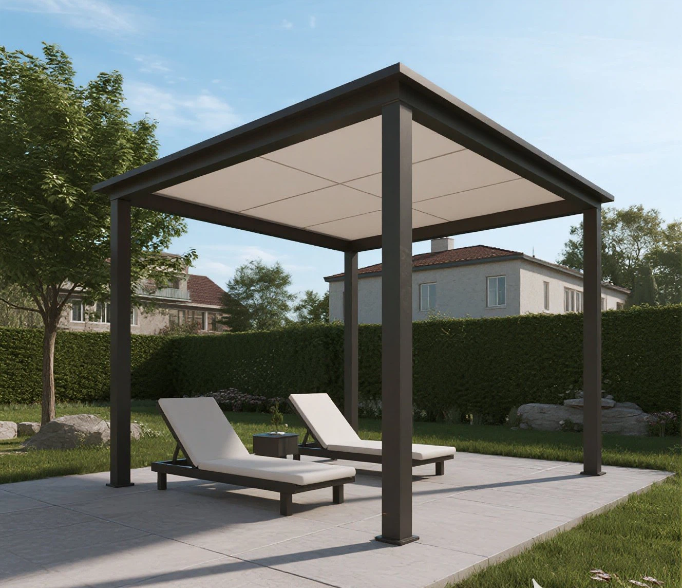 Waterproof Pergola Scene Waterproof Pergola Scene